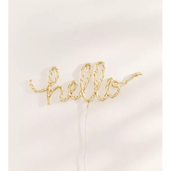 Urban Outfitters “hello” light sculpture - Picture 4 of 4